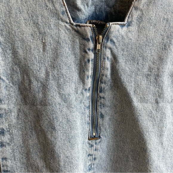 Aus Brand Seed Heritage Teen Denim Mini Dress with Pockets - Picture 8 of 10